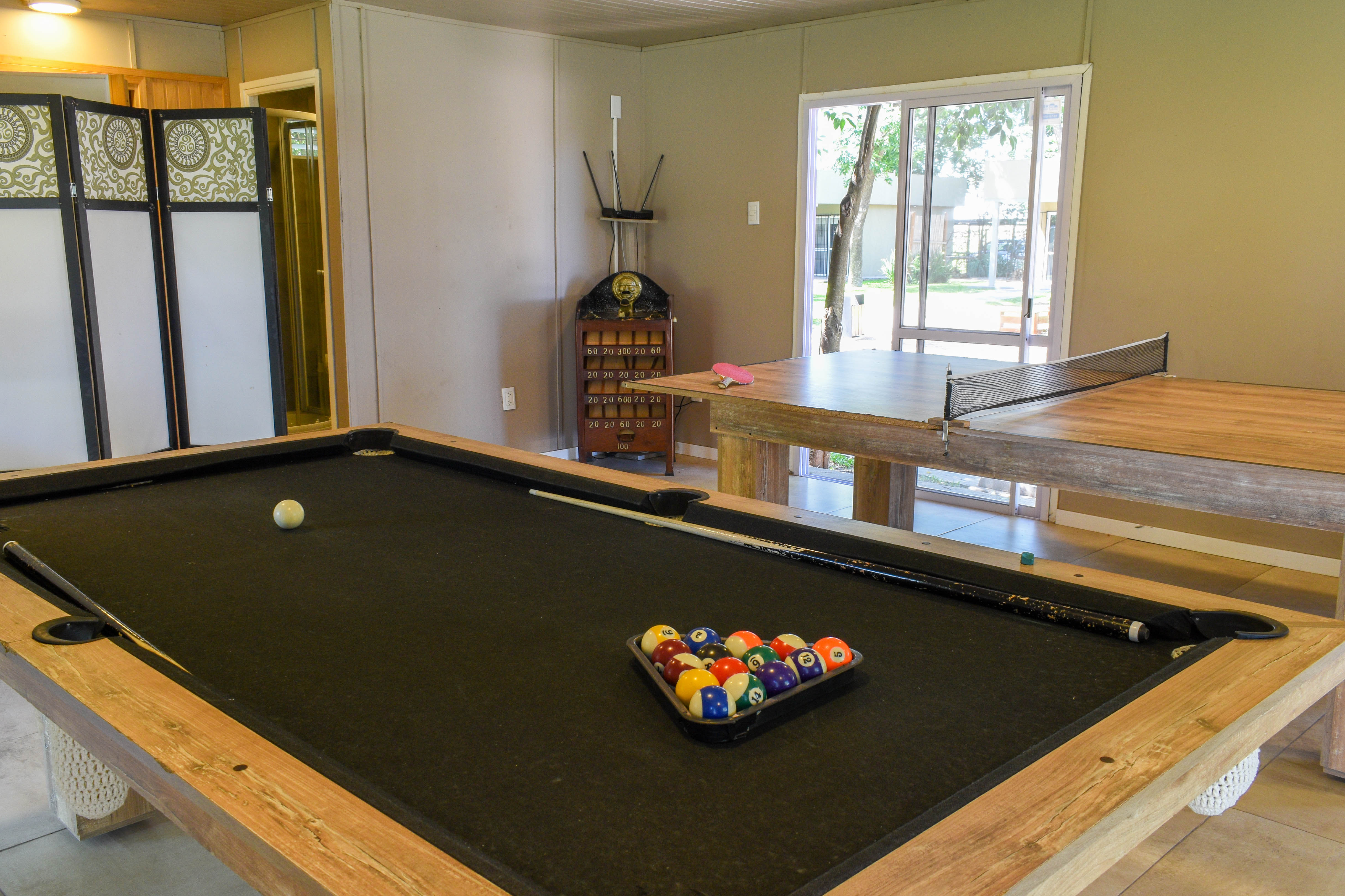 SUM con metegol, pool y ping-pong